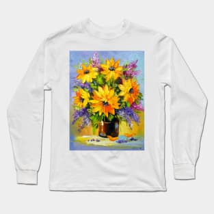Bouquet of sunflowers Long Sleeve T-Shirt